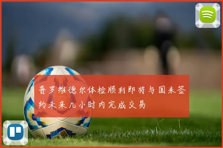 普罗维德尔体检顺利即将与国米签约未来几小时内完成交易